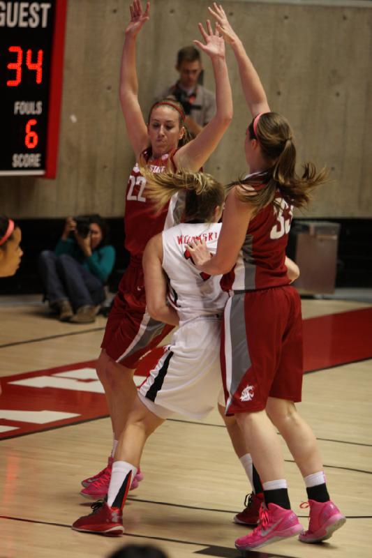 2013-02-24 15:10:44 ** Basketball, Damenbasketball, Taryn Wicijowski, Utah Utes, Washington State ** 