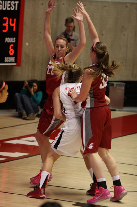 2013-02-24 15:10:44 ** Basketball, Taryn Wicijowski, Utah Utes, Washington State, Women's Basketball ** 