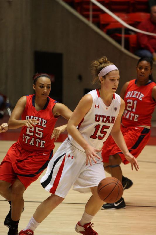 2011-11-05 18:20:57 ** Basketball, Dixie State, Michelle Plouffe, Utah Utes, Women's Basketball ** 
