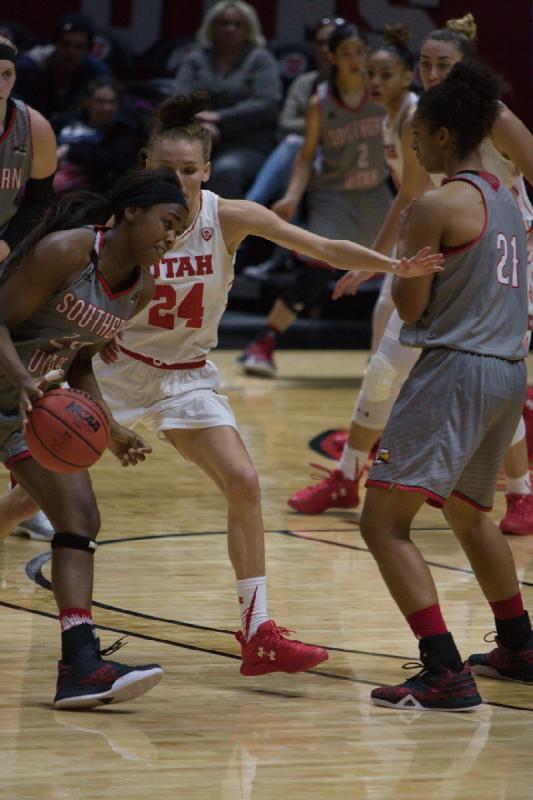 2016-11-30 20:37:56 ** Basketball, Kiana Moore, Southern Utah, Tilar Clark, Utah Utes, Wendy Anae, Women's Basketball ** 