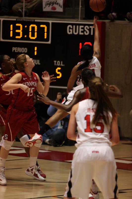 2012-01-12 19:08:56 ** Basketball, Janita Badon, Michelle Plouffe, Stanford, Utah Utes, Women's Basketball ** 