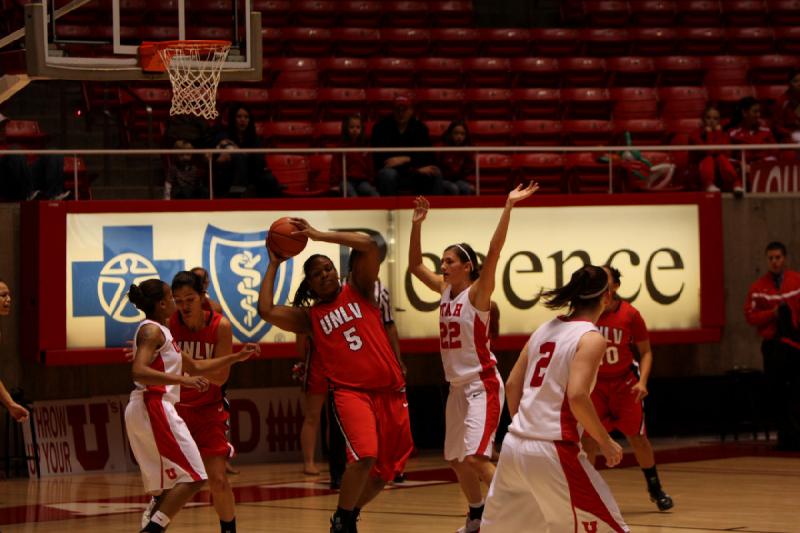 2010-01-16 15:11:29 ** Basketball, Halie Sawyer, Janita Badon, Kalee Whipple, UNLV, Utah Utes, Women's Basketball ** 