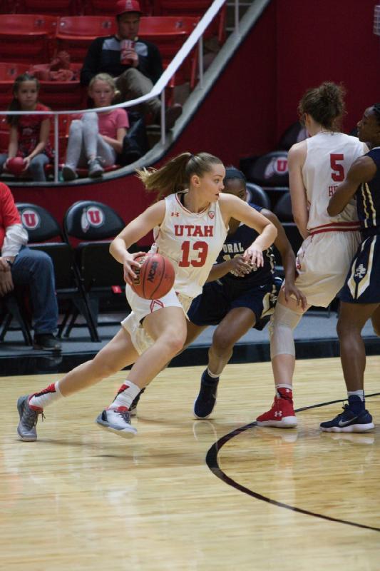 2017-12-21 13:24:11 ** Basketball, Megan Huff, Megan Jacobs, Oral Roberts, Utah Utes, Women's Basketball ** 