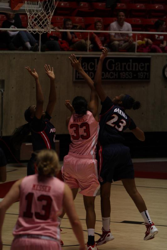 2012-02-11 15:29:16 ** Arizona, Basketball, Damenbasketball, Rachel Messer, Rachel Morris, Utah Utes ** 