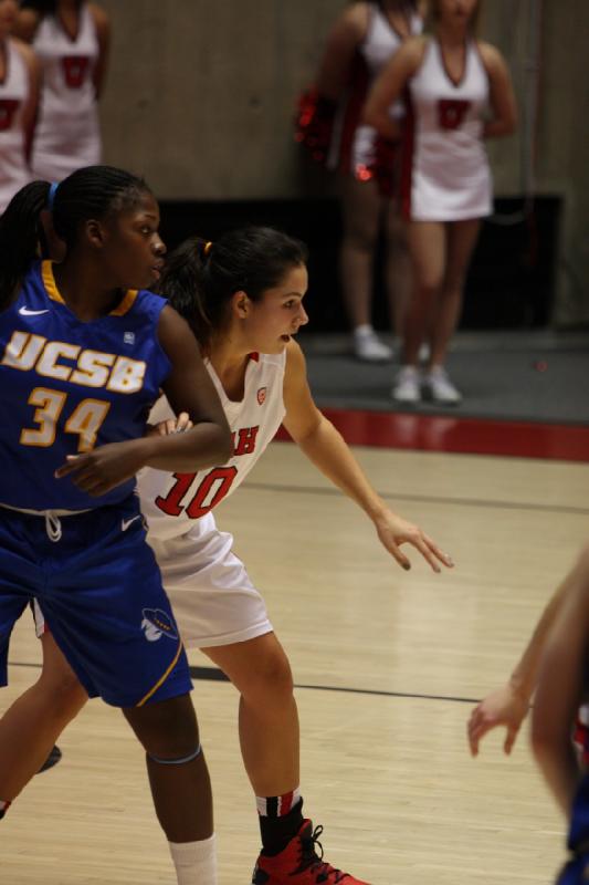 2013-12-30 19:29:57 ** Basketball, Damenbasketball, Malia Nawahine, UC Santa Barbara, Utah Utes ** 