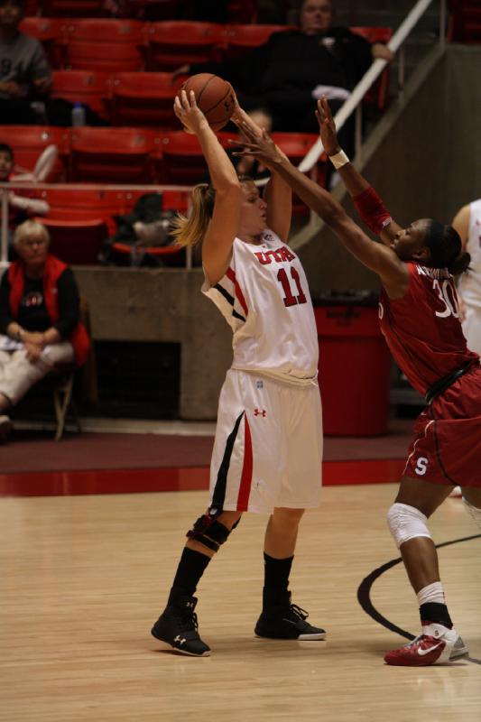 2012-01-12 19:30:40 ** Basketball, Damenbasketball, Stanford, Taryn Wicijowski, Utah Utes ** 