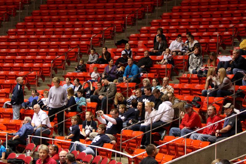 2010-01-30 14:42:12 ** Basketball, BYU, Utah Utes, Women's Basketball ** There were actually some BYU fans at this game.