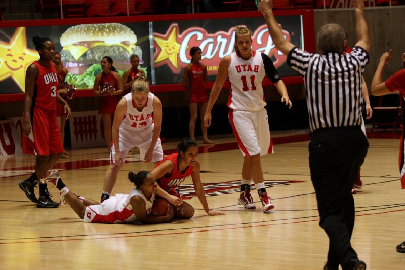 2010-01-16 16:01:41 ** Basketball, Janita Badon, Rachel Messer, Taryn Wicijowski, UNLV, Utah Utes, Women's Basketball ** 