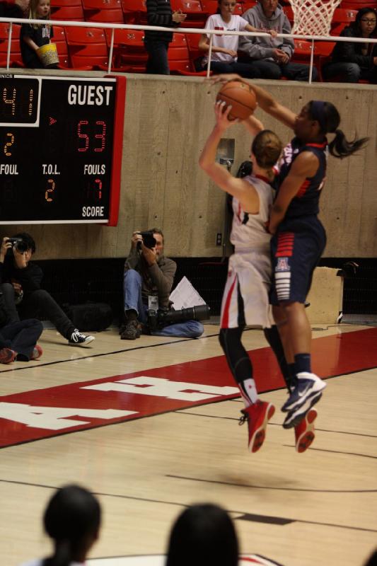 2014-01-26 16:29:55 ** Arizona, Basketball, Michelle Plouffe, Utah Utes, Women's Basketball ** 