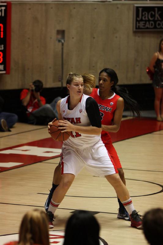 2013-01-18 20:18:18 ** Arizona, Basketball, Damenbasketball, Taryn Wicijowski, Utah Utes ** 