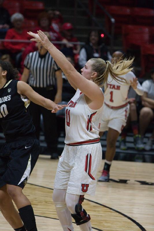 2015-01-18 13:38:04 ** Basketball, Colorado, Gabrielle Bowie, Taryn Wicijowski, Utah Utes, Women's Basketball ** 