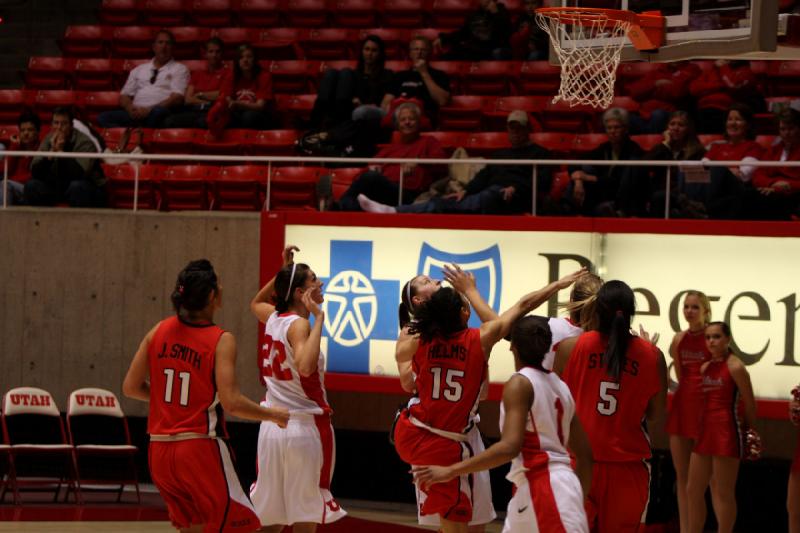 2010-01-16 15:10:28 ** Basketball, Halie Sawyer, Janita Badon, Taryn Wicijowski, UNLV, Utah Utes, Women's Basketball ** 