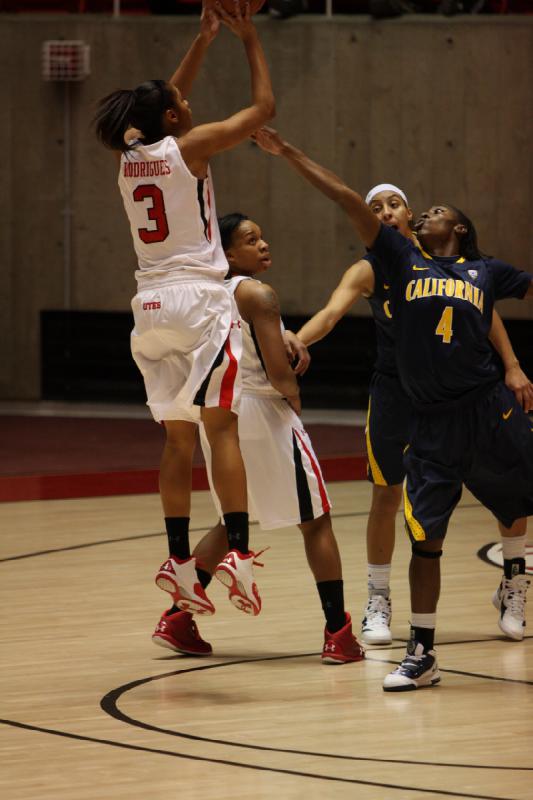 2012-01-15 15:11:59 ** Basketball, Damenbasketball, Iwalani Rodrigues, Janita Badon, Kalifornien, Utah Utes ** 
