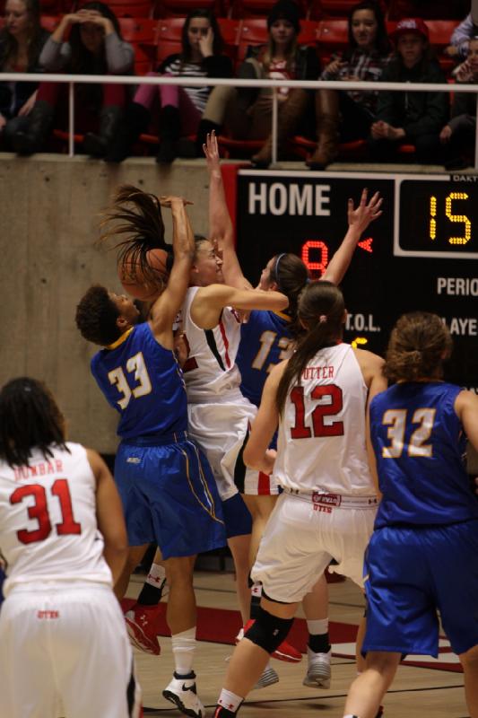2013-12-30 19:04:51 ** Basketball, Ciera Dunbar, Danielle Rodriguez, Emily Potter, UC Santa Barbara, Utah Utes, Women's Basketball ** 