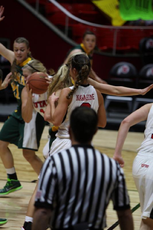 2014-11-05 20:08:46 ** Alaska Anchorage, Basketball, Malia Nawahine, Taryn Wicijowski, Utah Utes, Women's Basketball ** 