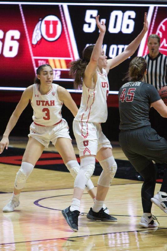 2019-02-24 13:26:51 ** Basketball, Megan Huff, Niyah Becker, Utah Utes, Washington State, Women's Basketball ** 