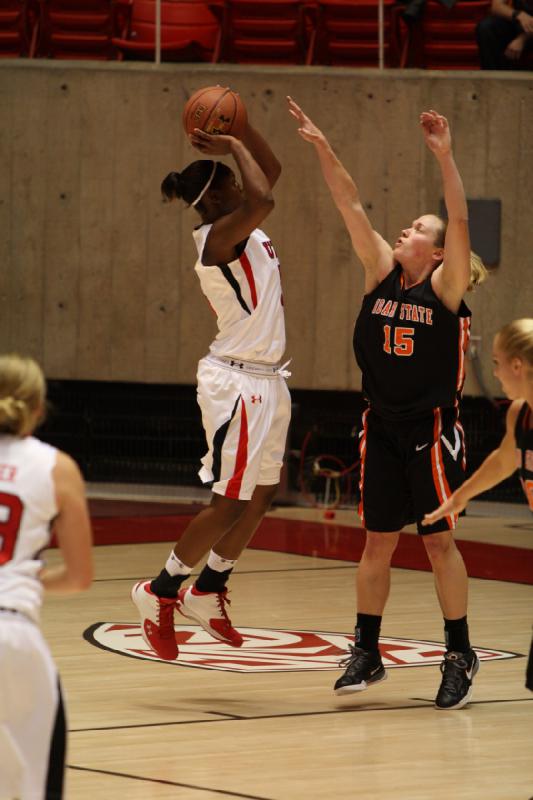 2011-12-06 19:20:03 ** Basketball, Cheyenne Wilson, Idaho State, Rachel Messer, Utah Utes, Women's Basketball ** 