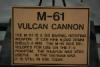 Description of the M-61 Vulcan cannon.