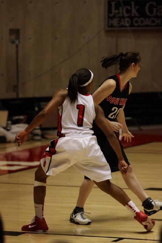 2010-12-20 20:20:00 ** Basketball, Janita Badon, Southern Oregon, Utah Utes, Women's Basketball ** 
