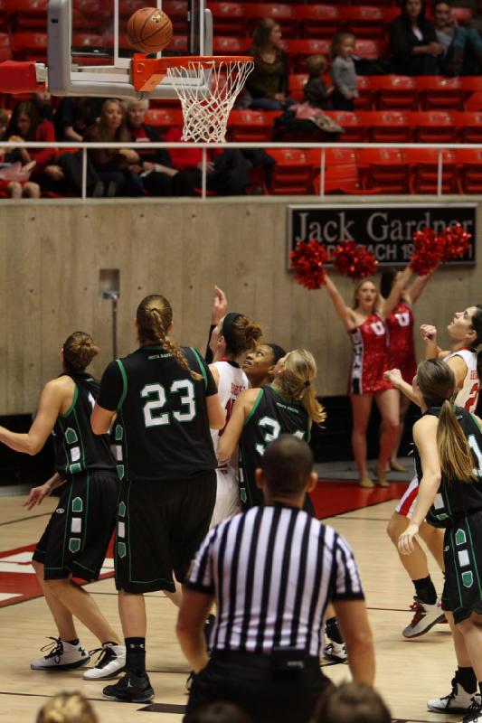 2012-12-29 16:06:32 ** Basketball, Chelsea Bridgewater, Michelle Plouffe, North Dakota, Utah Utes, Women's Basketball ** 