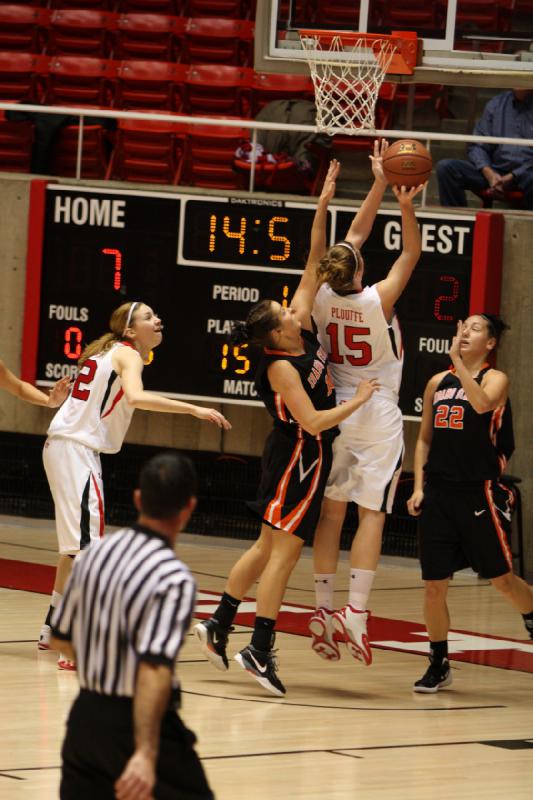 2011-12-06 19:10:16 ** Basketball, Diana Rolniak, Idaho State, Michelle Plouffe, Utah Utes, Women's Basketball ** 