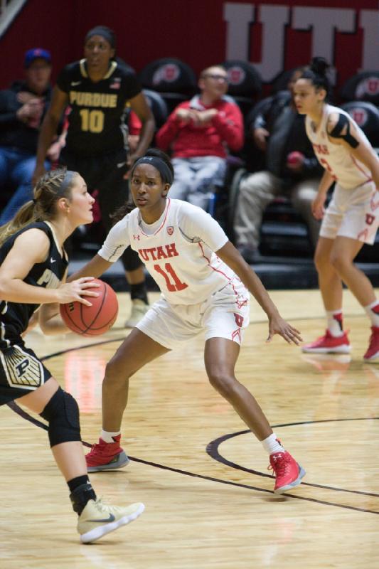 2017-11-20 20:40:24 ** Basketball, Damenbasketball, Erika Bean, Purdue, Tori Williams, Utah Utes ** 