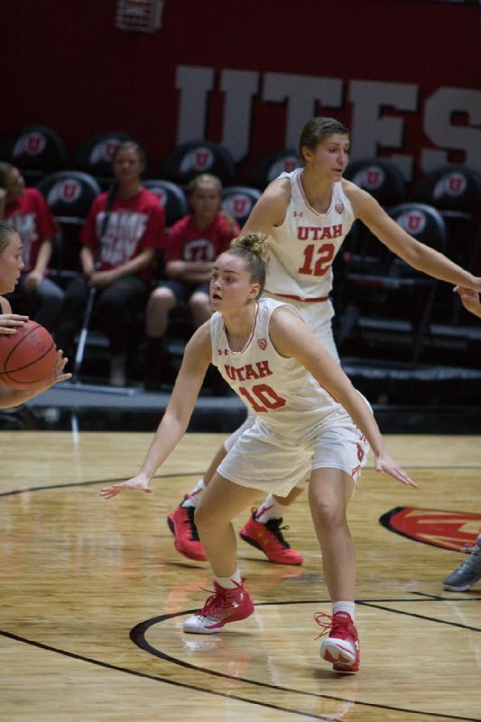 2016-11-12 15:27:11 ** Basketball, Damenbasketball, Emily Potter, Megan Jacobs, Montana State, Utah Utes ** 