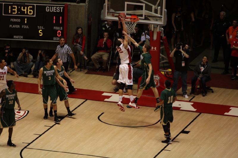 2012-11-16 19:14:46 ** Basketball, Men's Basketball, Sacramento State, Utah Utes ** 