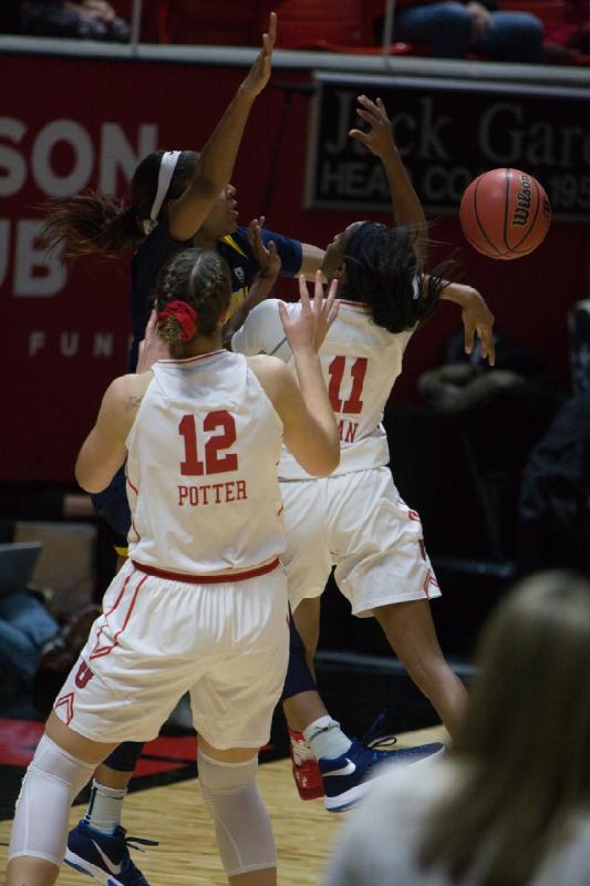 2017-01-15 13:44:54 ** Basketball, Cal, Damenbasketball, Emily Potter, Erika Bean, Utah Utes ** 