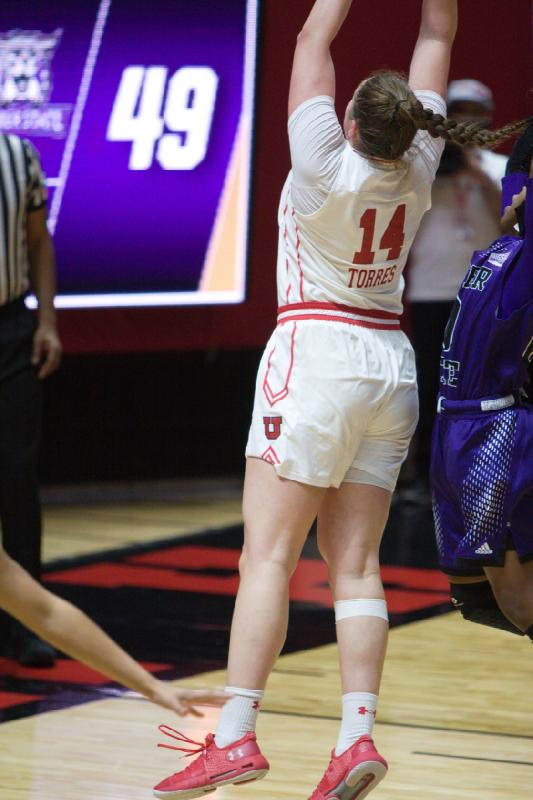 2018-12-15 15:40:25 ** Andrea Torres, Basketball, Utah Utes, Weber State, Women's Basketball ** 
