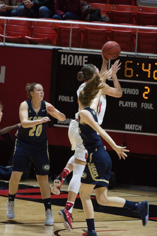 2015-12-29 19:27:07 ** Basketball, Emily Potter, UC Davis, Utah Utes, Women's Basketball ** 