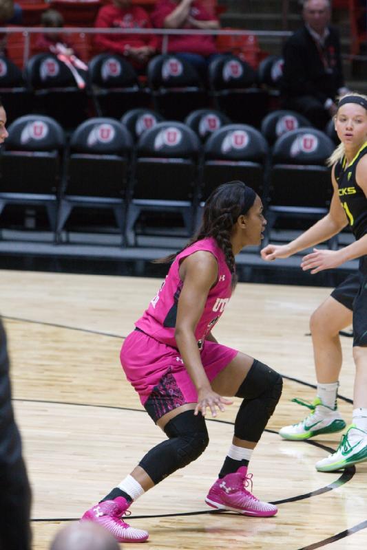 2015-02-20 19:38:07 ** Basketball, Damenbasketball, Oregon, Tanaeya Boclair, Utah Utes ** 