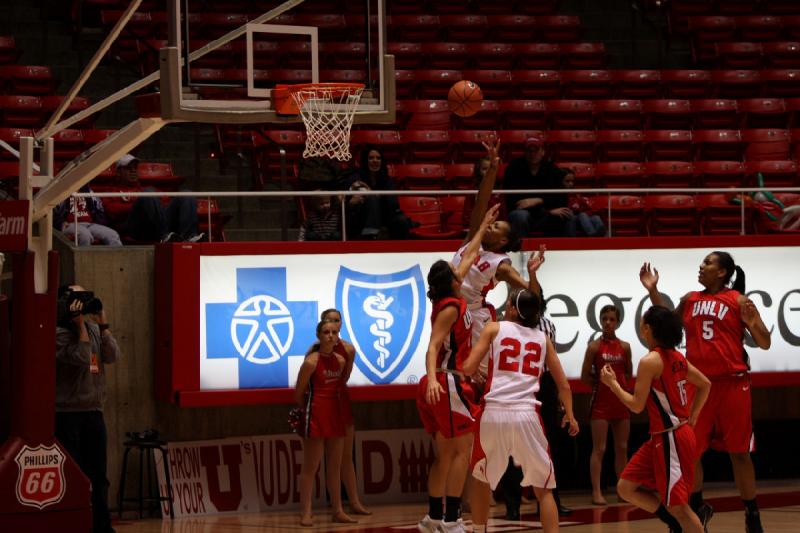 2010-01-16 15:11:26 ** Basketball, Halie Sawyer, Janita Badon, UNLV, Utah Utes, Women's Basketball ** 