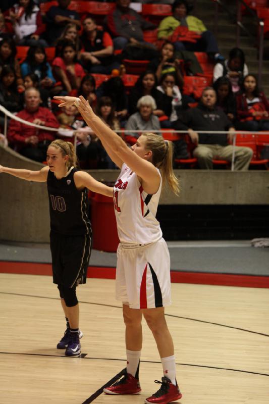2013-02-22 19:35:22 ** Basketball, Taryn Wicijowski, Utah Utes, Washington, Women's Basketball ** 
