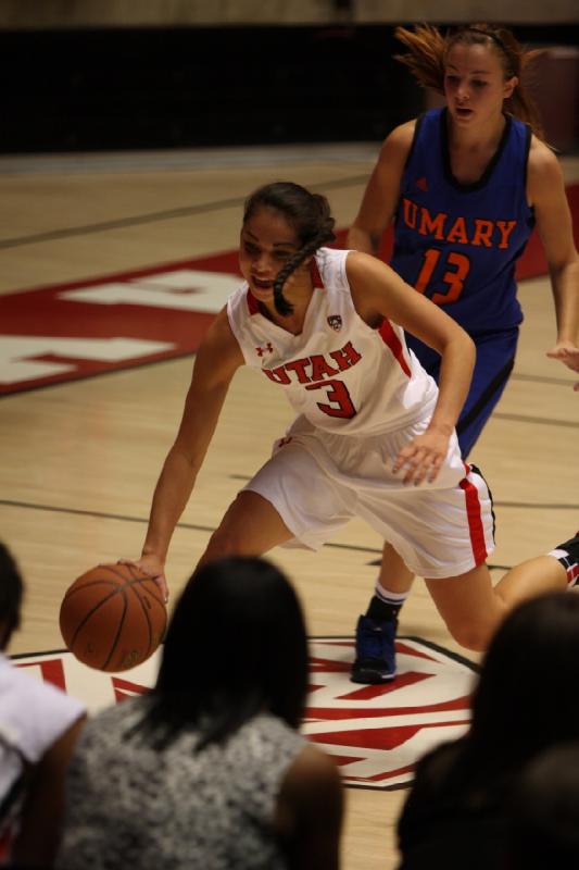 2013-11-01 18:49:49 ** Basketball, Malia Nawahine, University of Mary, Utah Utes, Women's Basketball ** 