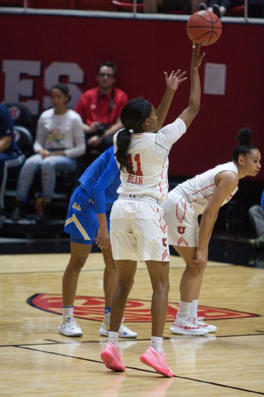 2019-02-10 12:19:20 ** Basketball, Erika Bean, Kiana Moore, UCLA, Utah Utes, Women's Basketball ** 