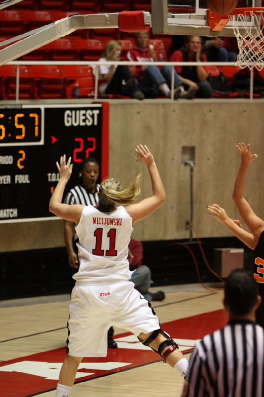 2011-12-06 20:00:54 ** Basketball, Idaho State, Taryn Wicijowski, Utah Utes, Women's Basketball ** 