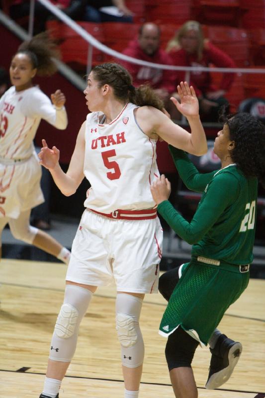 2018-12-01 17:49:20 ** Basketball, Damenbasketball, Daneesha Provo, Megan Huff, Utah Utes, Utah Valley University ** 