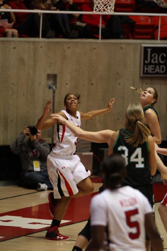 2012-12-29 15:59:33 ** Basketball, Cheyenne Wilson, Damenbasketball, Iwalani Rodrigues, North Dakota, Utah Utes ** 