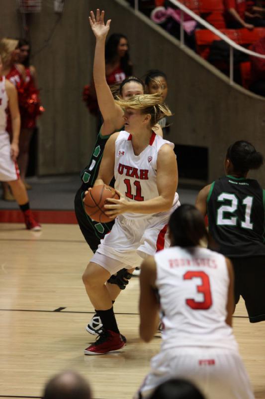 2012-12-29 16:22:32 ** Basketball, Damenbasketball, Iwalani Rodrigues, North Dakota, Taryn Wicijowski, Utah Utes ** 