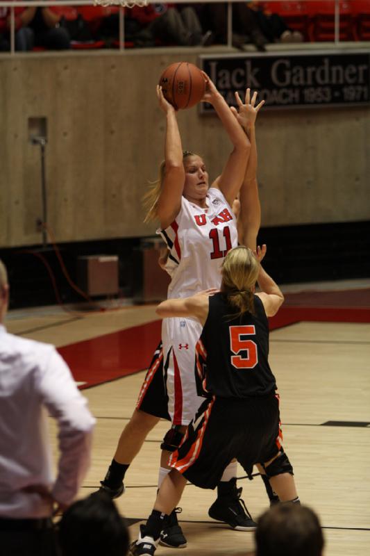 2011-12-06 20:18:48 ** Anthony Levrets, Basketball, Damenbasketball, Idaho State, Taryn Wicijowski, Utah Utes ** 