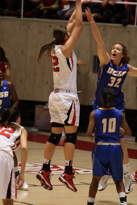 2013-12-30 19:26:19 ** Basketball, Danielle Rodriguez, Emily Potter, UC Santa Barbara, Utah Utes, Women's Basketball ** 