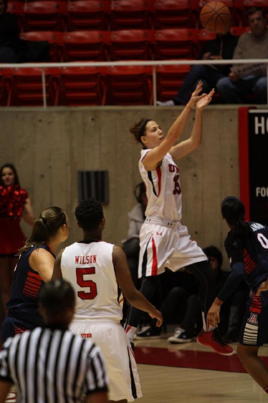2014-01-26 15:03:29 ** Arizona, Basketball, Cheyenne Wilson, Michelle Plouffe, Utah Utes, Women's Basketball ** 