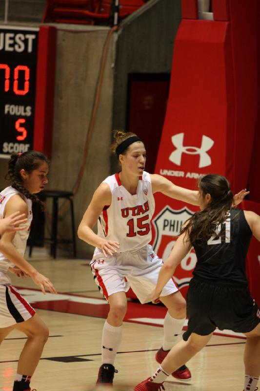 2014-01-10 19:25:41 ** Basketball, Malia Nawahine, Michelle Plouffe, Stanford, Utah Utes, Women's Basketball ** 