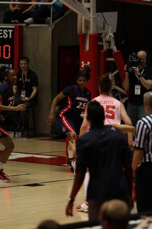 2012-02-11 15:07:35 ** Arizona, Basketball, Damenbasketball, Michelle Plouffe, Utah Utes ** 