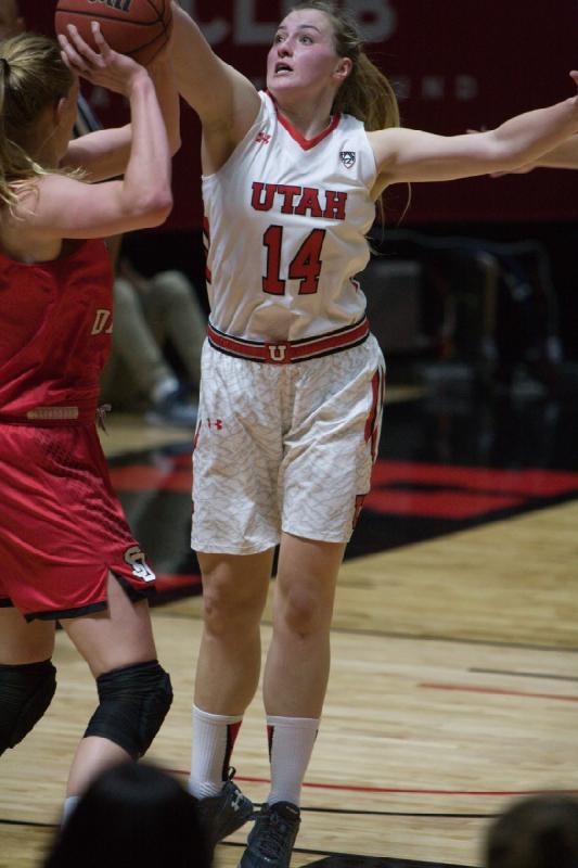 2015-11-13 17:59:35 ** Basketball, Paige Crozon, South Dakota, Utah Utes, Women's Basketball ** 