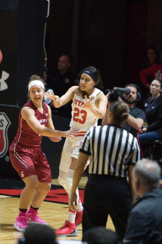 2017-02-05 12:17:23 ** Basketball, Daneesha Provo, Utah Utes, Washington State, Women's Basketball ** 