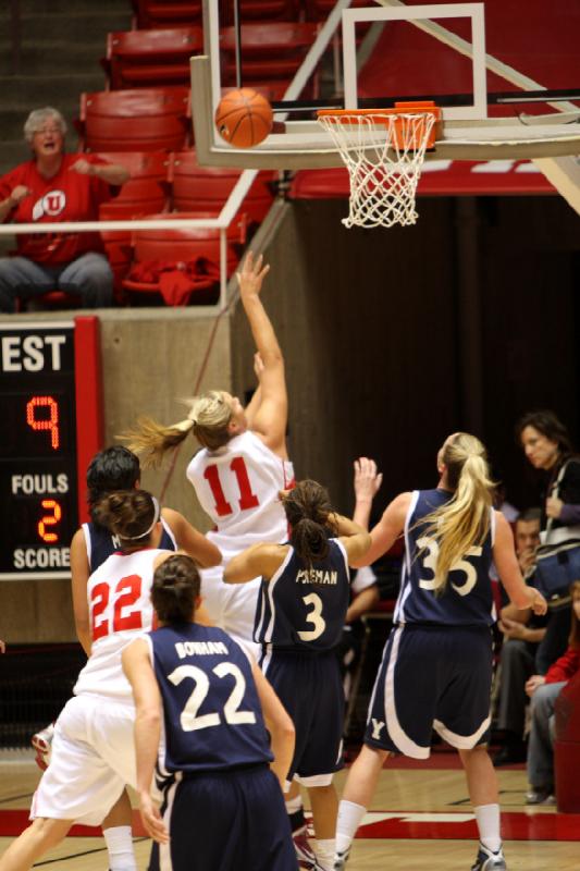2010-01-30 15:08:07 ** Basketball, BYU, Halie Sawyer, Taryn Wicijowski, Utah Utes, Women's Basketball ** 