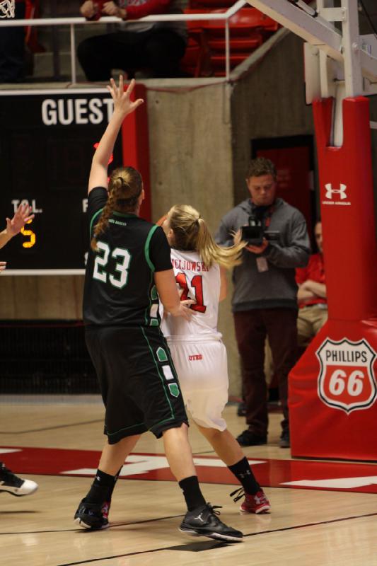 2012-12-29 15:01:23 ** Basketball, North Dakota, Taryn Wicijowski, Utah Utes, Women's Basketball ** 