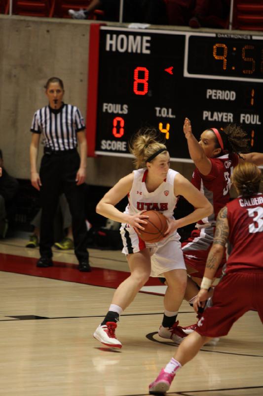 2013-02-24 14:16:16 ** Basketball, Paige Crozon, Utah Utes, Washington State, Women's Basketball ** 